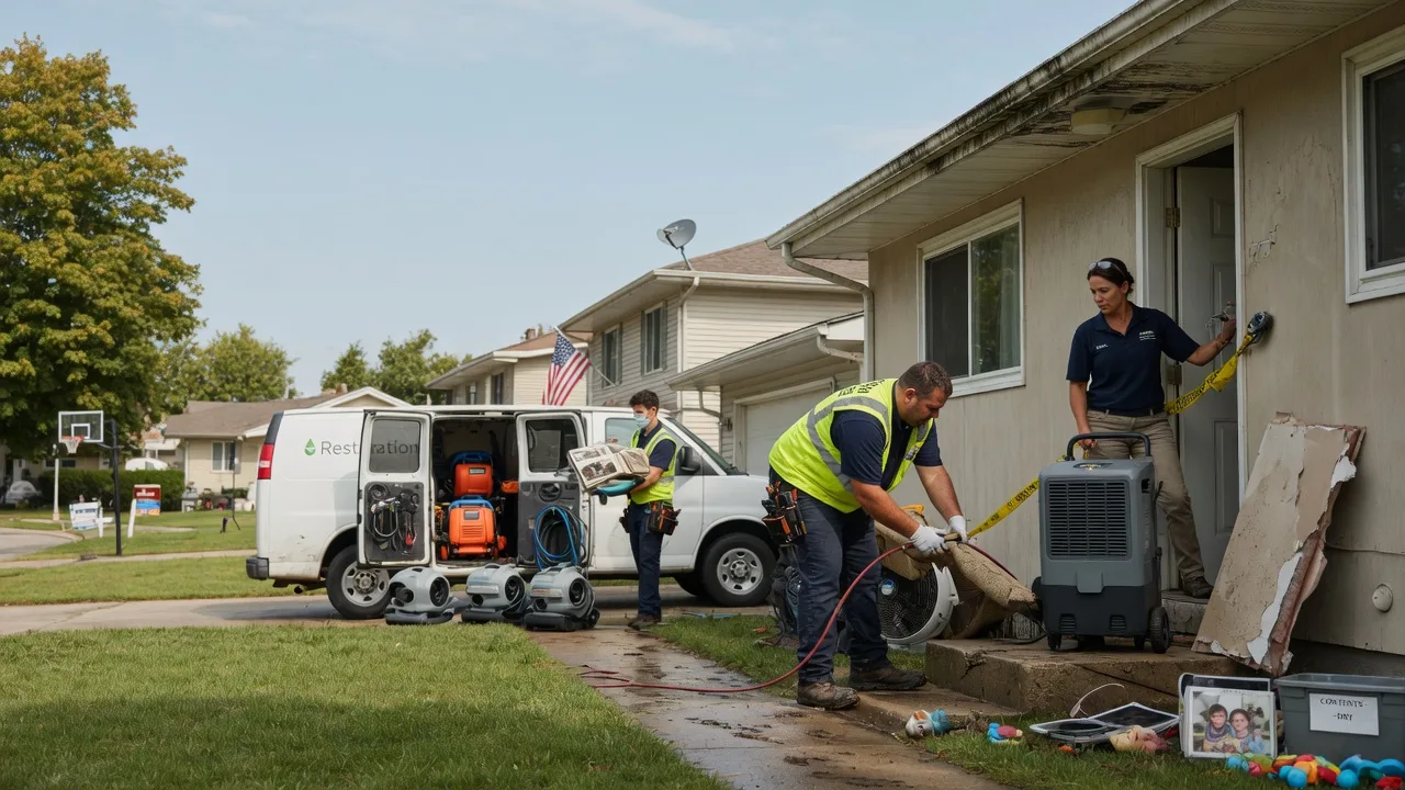 Water Damage Restoration in Harrisonburg, LA near me